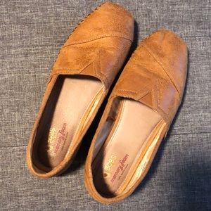 Tan Bob Flats